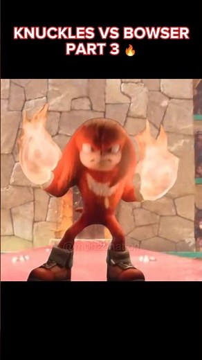 #bowser vs #knuckles 🔥 #supermariobros #sonicthehedgehog