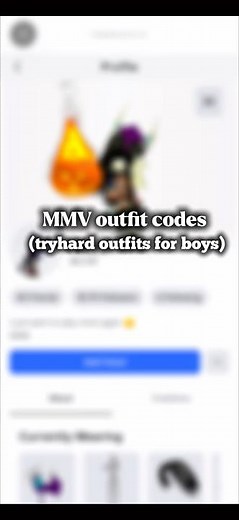MMV outfit codes (tryhard boy outfits) #roblox #mm2
