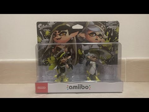 Splatoon Callie & Marie (Alterna Set) Amiibo Unboxing!