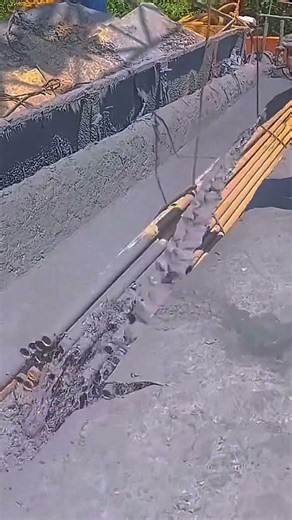 Amazing process of painting iron pipes using advanced tools #shorts