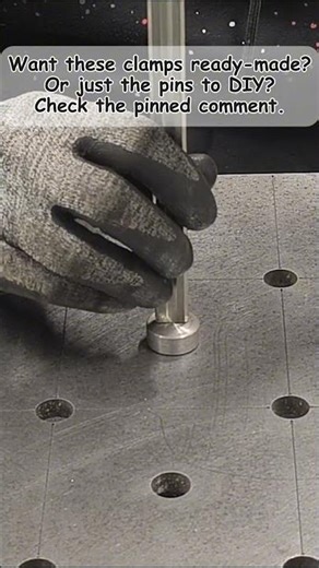 DIY Welding Table Clamps