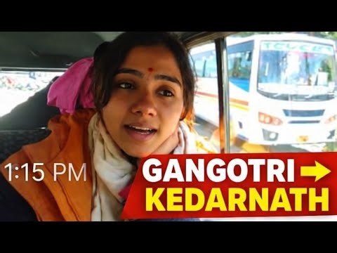 Gangotri to Kedarnath Journey Begins 🚐 | Char Dham Yatra Vlog