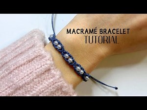 Easy Macrame Bracelet Tutorial for Beginners | Step-by-Step DIY