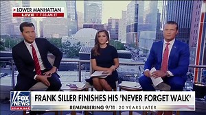 “Appreciate the freedoms that you have,” says CEO and Chairman of Tunnel To Towers Foundation, Frank Siller, as he completes his 500 mile "Never Forget Walk" from the Pentagon to Ground Zero."Schools have to teach that we love America, because we have men and women who are willing to die for our liberties.” | Fox & Friends