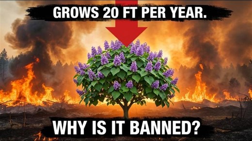 This Tree Grows 20 Feet A Year. 100% Fire-Resistant. Why Is It Illegal To Plant? | Thomas Mitchell