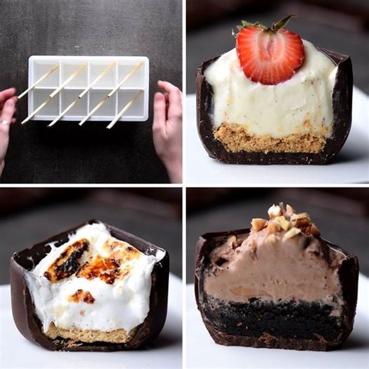 1M views · 17K reactions | Think outside the box! Channel your inner chocolatier with this hack for a perfect, fillable chocolate cube! | MetDaan Tips | Facebook