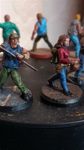 the walking dead allout war survivors #28mm #zombies #shortvideo #thewalkingdead #alloutwar