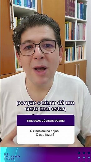 Seu suplemento de zinco te dá enjoo? Isso vai mudar!