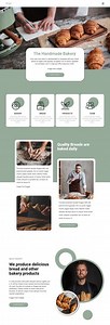 The handmade bakery - Website Template by Nicepage