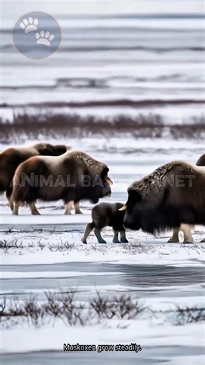 The Arctic Engineer: Inside the Life of the Musk Ox  The musk ox is one of the Arctic’s toughest mammals — strong, well-insulated, and essential to tundra ecosystems. Here’s the science behind its cold-climate survival. #muskox #animals #animalfacts #didyouknow | Animal Base Planet | Facebook