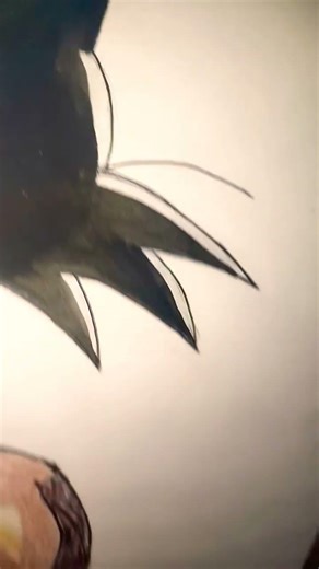 Goku base form back drawing 🥀 | Art studio YT