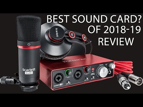 Best Sound Card for Home Studio