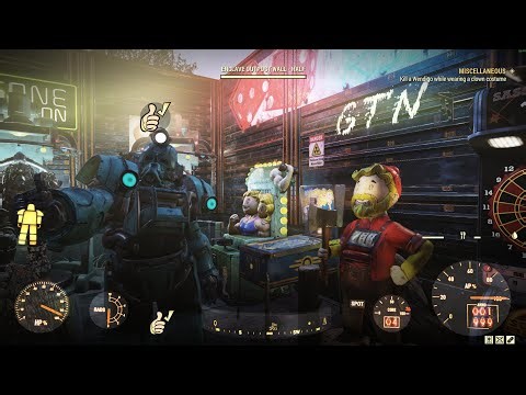 Fallout 76 Excavator Power Armor and Camp Showcase!