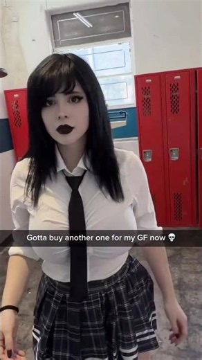She Caught Me Spying On Her #gothic #funny #memesdaily