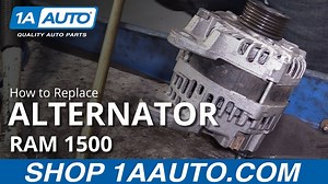 How to Remove Alternator 2009-19 Ram 1500