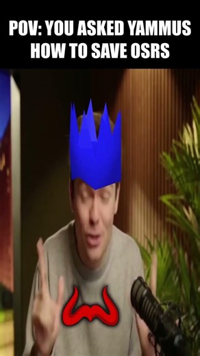 The Solution To Every Problem In OSRS #gaming #osrs