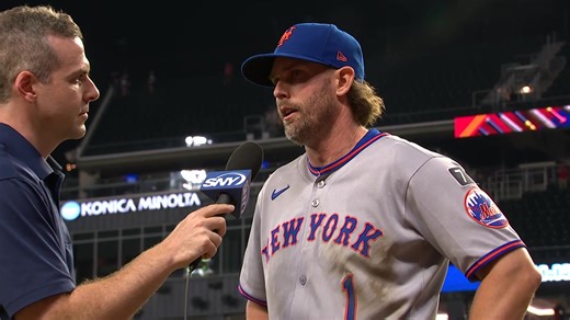 Jeff McNeil catches up with Steve Gelbs after the Mets' 9-2 win over the Braves! | SNY