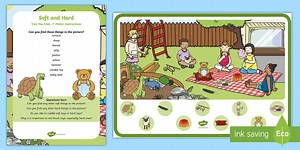 Soft and Hard Concept Can You Find...? Poster and Prompt Card Pack