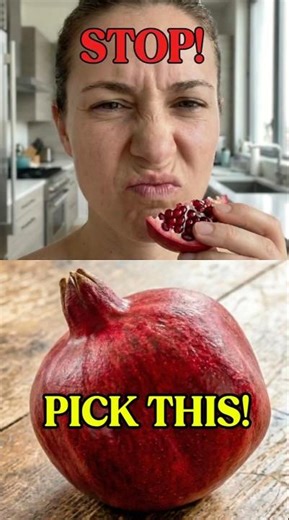 Stop Buying Sour Pomegranates! ❌😖 #Shorts