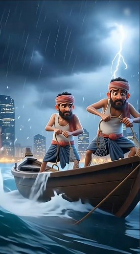"Rich Businessman Walks Proudly in City | 3D Cartoon Short Film Scene"