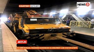 MRT ACCIDENT | Nasa ICU pa ang dalawa sa pitong nasugatan sa banggaan ng UNIMOGS ng MRT. For more latest stories, visit us at www.news5.com.ph | News5