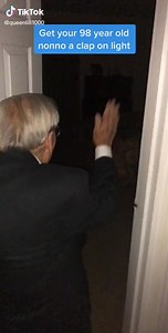 Nonno with the Clap on Light | GrowingUpItalian