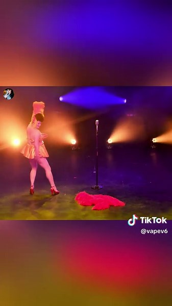 Burlesque Student Mara Maraschino Dazzles on Stage