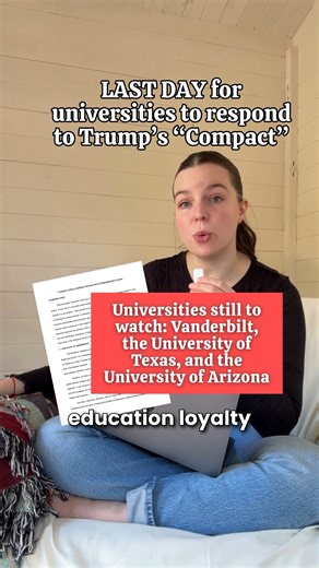 It’s deadline day, and not one university has signed the “Compact for Academic Excellence.” TIMESTAMP: 10/20/25 at 1:45 PM Pacific | Mrs. Frazzled