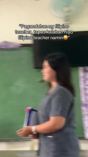 Pagandahan ng Filipino teacher vs English teacher — nakakatuwang classroom banter