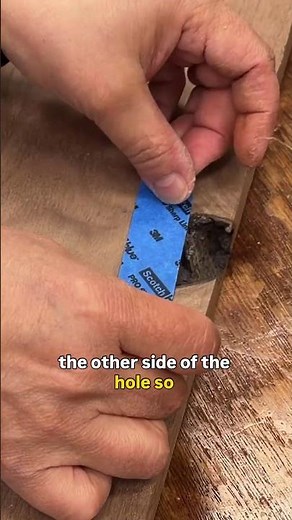 Coffee Ground Wood Filler Hack
