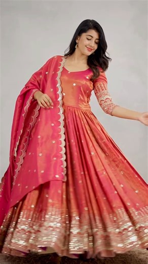 YAZHLI COLLECTION ™️ on Instagram: "Comment *Kalyani* for this Dress Link Shop On Website: Yazhlicollection.com ©️ All rights of content reserved with @yazhli_collection 👘 *Model* ;(Gown with dupatta ) 🧵 *Stuff used* *Gown* 👗 *Fabric* :- Tissue *Work :-* Heavy embroidery sequence work. *Inner:-* Micro Cotton *Gown Length:-* 55 inch *Flair:-* 3 Meter 🧣 *Dupatta* * *Fabric* : Tissue *Work:-* full embroidery with cut work *Sleeve length*-11 inch *Duppata Size:-* 2.2 Meter ✨✔️ Elegance ✔️ comfor