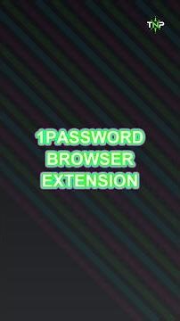 1Password Browser Extension #Shorts