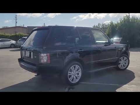 2011 Land Rover Range Rover HSE Sport Utility Palo Alto San Jose Mountain View Burlingame San Fr