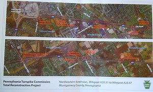 Turnpike Updates Residents on I-476 Construction