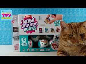 Zuru Mini Brands Books Tiny Miniature Book Unboxing