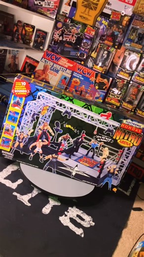 Collection WCW | 🚨 WCW Electronic Monday Nitro Arena Playset by Toy Biz released in 1999. #wcw #wrestling #wrestlers #worldchampionshipwrestling #nwo #wwe... | Instagram