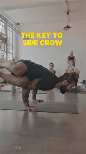 patrick beach | a few key tips to take tour side crow wobbly to rock solid and on balance! - twist from an open position so you can cover more territory,... | Instagram