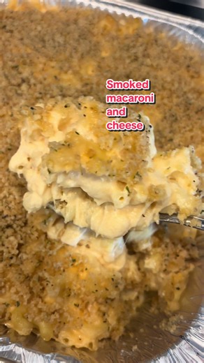 Smoked macaroni and cheese is so good! #recteq #smoked #macncheese #macaroniandcheese #foodie