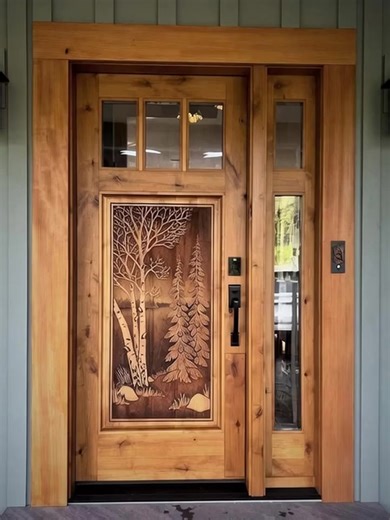 9.5K views · 36 reactions | Thoughts on this door? | DIY Wood Projects | Facebook