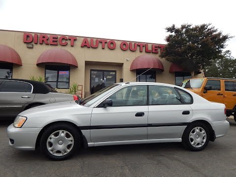 2002 Subaru Legacy L AWD Sedan in depth walk around video review!