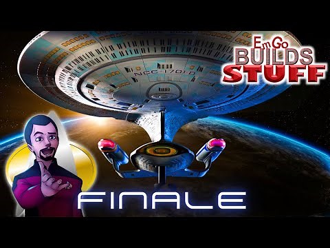 Eaglemoss Star Trek USS Enterprise NCC 1701-D Kit (FINALE): EmGo Builds Stuff