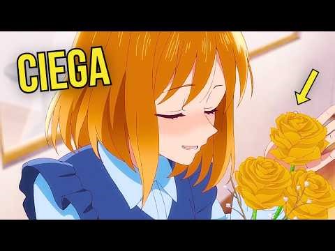 🩷 (1-7) Una CHICA CIEGA se enamora… de un HOMBRE INVISIBLE | RESUMEN ANIME