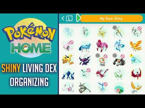 Pokemon Legends ZA Home Update - Shiny Living Dex Organizing