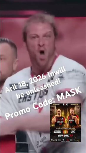 April 18th, Germany East vs West 23 live.evwsports.com