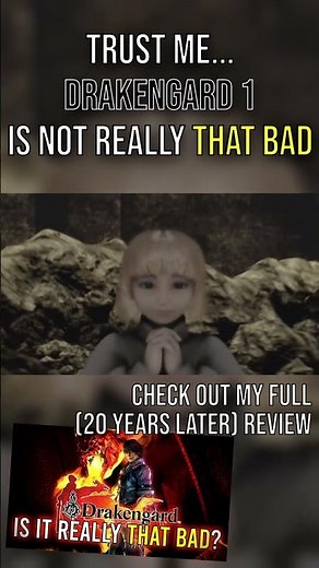 A NieR Fan Plays The Original Drakengard | 20 Years Later REVIEW #nier #drakengard #yokotaro #shorts