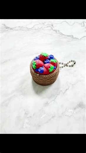 Berry Basket! 🍓🫐🧺😍 Fresh-picked and fun to click. A berry basket fidget that’s sweet, satisfying, and impossible to put down. Available: 15 January @cutie3dprints #fidgets #fidgettoys #clicker #food #berry