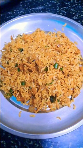 10 min egg fried rice recipe #easyrecipe