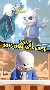 What if SANS was a Playable Character? [SSBU] #supersmashbrosultimate #undertale #smashmods