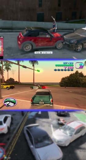 Testing What Happens When You Knock a Police Car – GTA Vice City vs Watch Dogs Legion vs Watch Dogs2