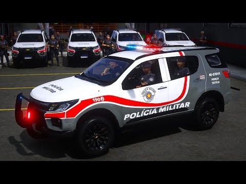 PERSEGUIÇÃO DA FORÇA TÁTICA | NOVAS VIATURAS PMSP | GTA 5 POLICIAL